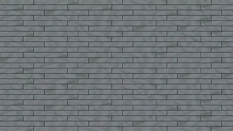 PREFA Siding.X – shema polaganja – različica 3 (barva svetlo siva)