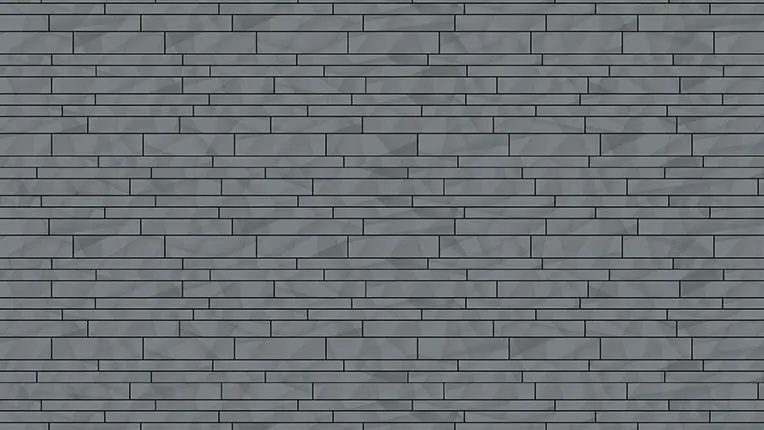PREFA Siding.X – shema polaganja – različica 1 (barva svetlo siva)