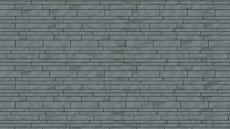 PREFA Siding.X – shema polaganja – različica 1 (barva svetlo siva)