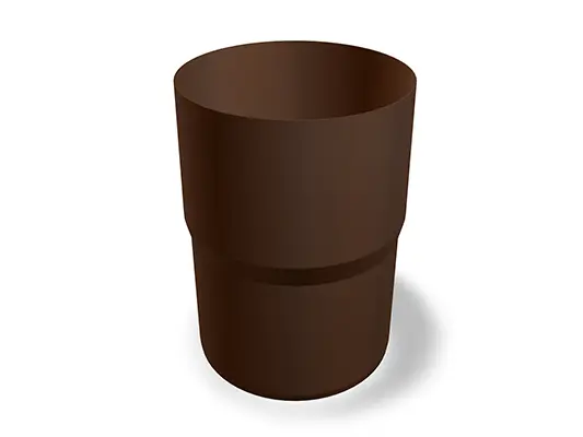 PREFA povezovalci cevi, na voljo v velikostih Ø 60, 80, 100, 120 in 150 mm, so idealni za povezovanje cevi v strešnih in fasadnih sistemih.