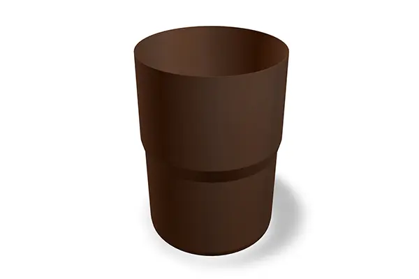 PREFA povezovalci cevi, na voljo v velikostih Ø 60, 80, 100, 120 in 150 mm, so idealni za povezovanje cevi v strešnih in fasadnih sistemih.