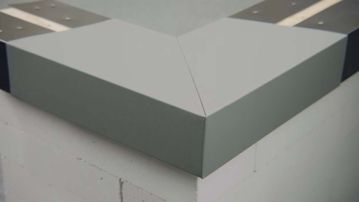 Attika- und Mauerabdeckung Innen/Aussenecke