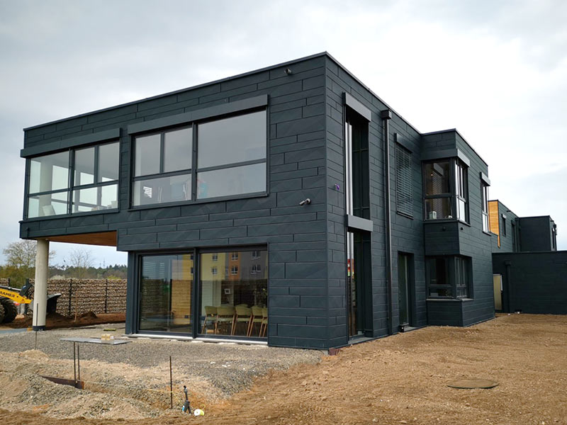 Sally Baut Mit Prefa Siding X Prefa