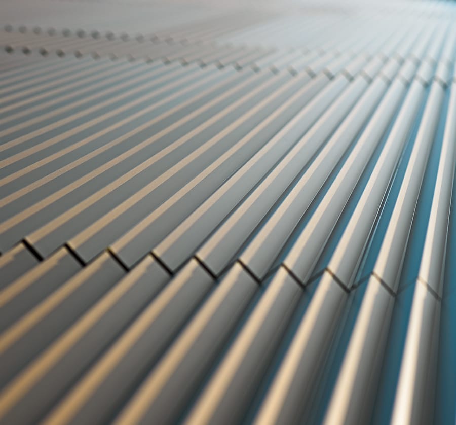 Izdelki PREFA Fasadni sistemi Zobčasti profil po naročilu 